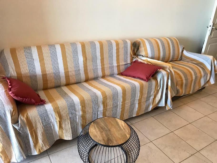 Bel App T2 En Bord De Mer Vue Sanquinaires Piscine Аяччо Экстерьер фото
